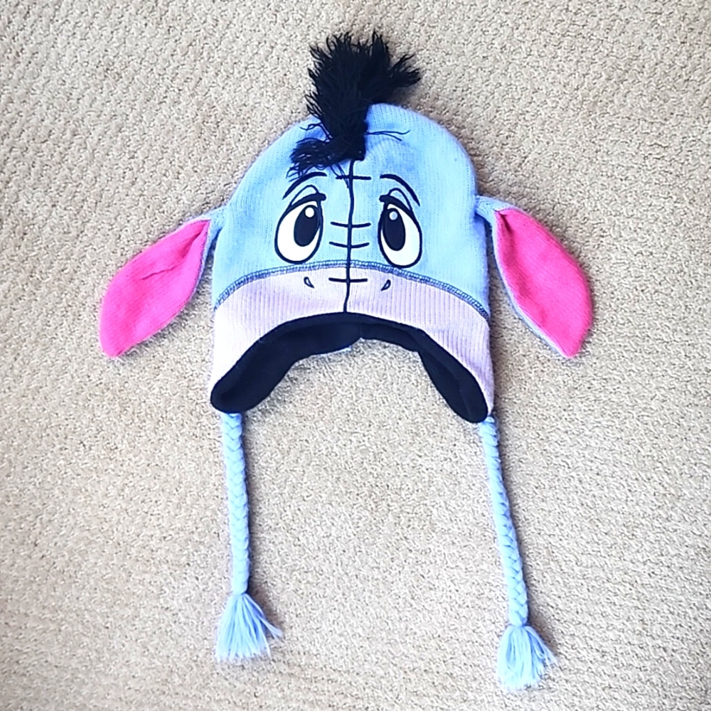 Disney Winne The Pooh Character Eyeore big kids beanie